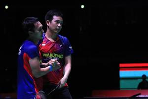 Mohammad Ahsan/Hendra Setiawan (Humas PP PBSI)