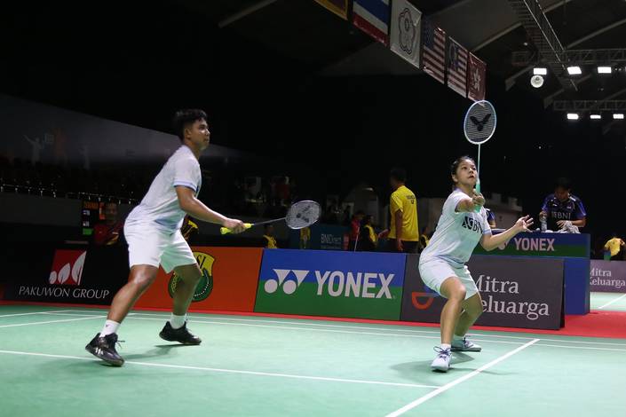 Indonesia Masters II 2023 - Zaidan/Felisha Balas Kekalahan dari Choong/Go (Humas PP PBSI)