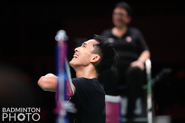 Jonatan Christie (Badminton Photo/Yves Lacroix)