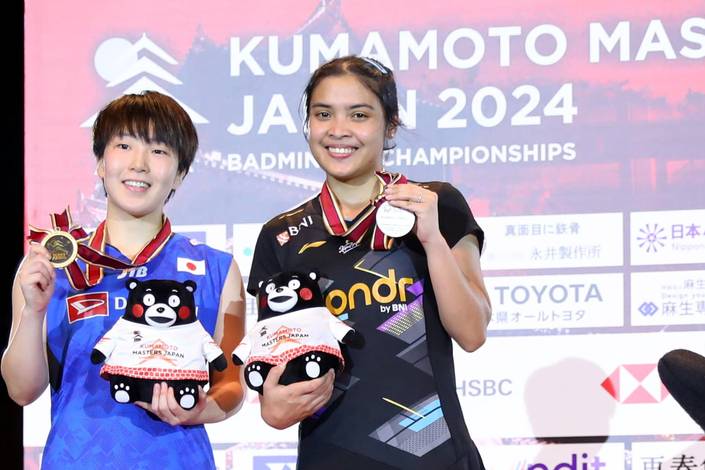 Akane Yamaguchi & Gregoria Mariska Tunjung (Humas PP PBSI)