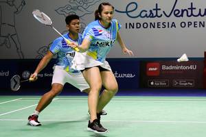 Praveen Jordan & Melati Daeva Oktavianti (Djarum Badminton)