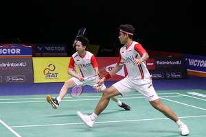 Kevin Sanjaya Sukamuljo & Bagas Maulana (Humas PP PBSI)