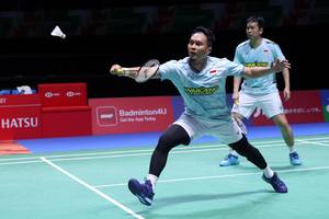 Mohammad Ahsan/Hendra Setiawan (Humas PP PBSI)