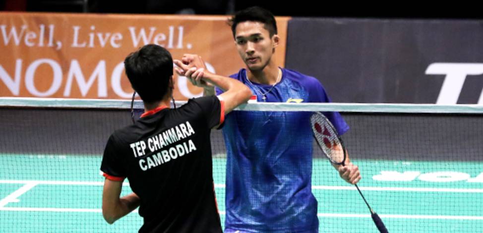 Jonatan Sumbang Angka Pertama (foto: PBSI)