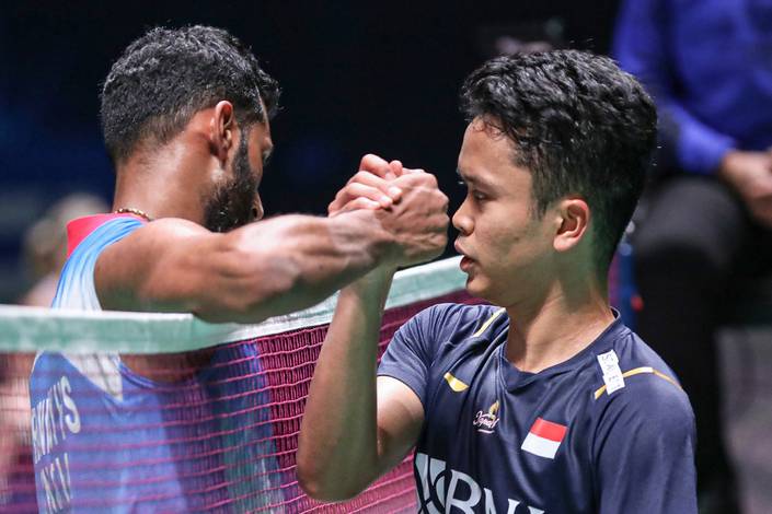 Prannoy H.S. & Anthony Sinisuka Ginting (Humas PP PBSI)