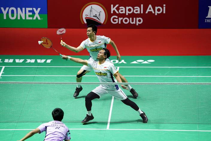 Mohammad Ahsan/Hendra Setiawan (Humas PP PBSI)