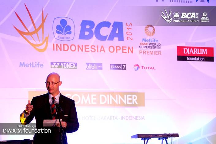 Sekretaris Jenderal BWF, Thomas Lund.