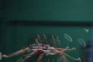 Serena Kani, salah satu atlet PB Djarum yang berlaga di YUZU Istonic Akmil Open 2021 (Edward Luhukay)