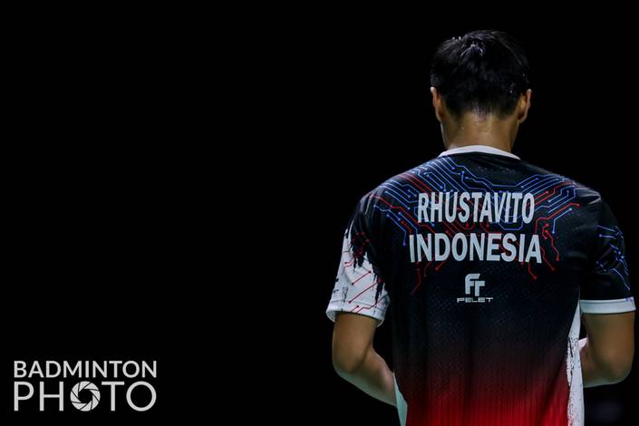 Shesar Hiren Rhustavito (Badminton Photo/Raphael Sachetat)