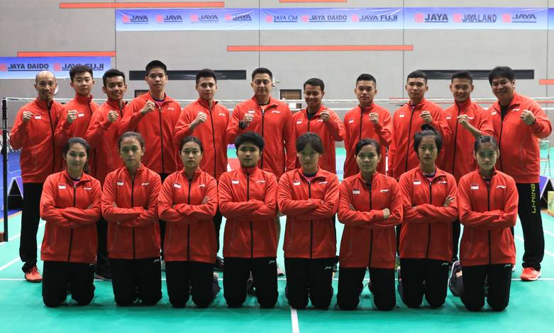 Tim Indonesia di Asia Junior Championships 2018 (Foto: PBSI)