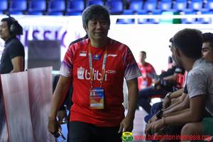 Kepala pelatih ganda putra Indonesia, Herry Iman Pierngadi. (Foto: PP PBSI)