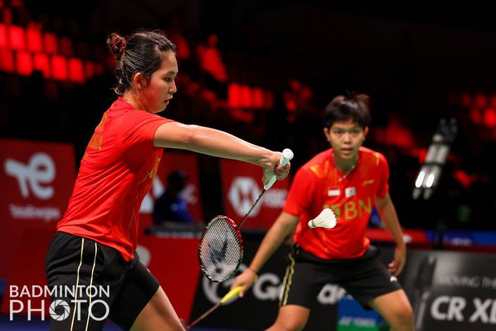 Ribka Sugiarto & Siti Fadia Silva Ramadhanti (Badminton Photo/Yohan Nonotte)