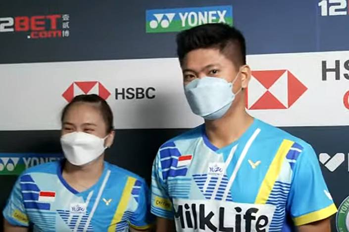 Melati Daeva Oktavianti & Praveen Jordan (Tangkapan Layar BWF TV)