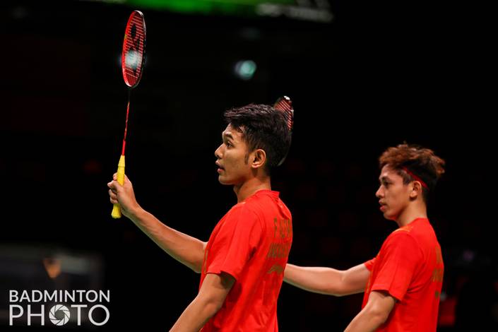 Fajar Alfian & Muhammad Rian Ardianto (Badminton Photo/Yohan Nonotte)