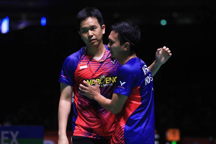 Hendra Setiwan & Mohammad Ahsan (Humas PP PBSI)