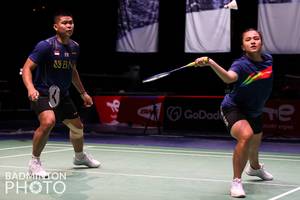 Praveen Jordan & Melati Daeva Oktavianti (Badminton Photo/Raphael Sachetat)