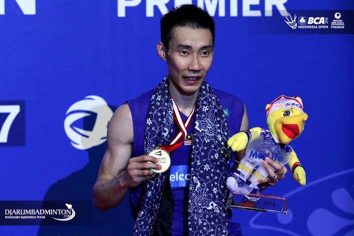 Lee Chong Wei di Podium BIO 2016