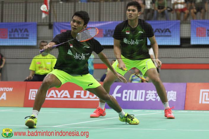 Muhammad Shohibul Fikri/Adnan Maulana. (Foto: PBSI)