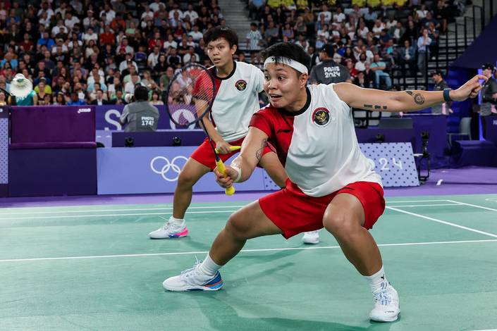 Apriyani Rahayu/Siti Fadia Silva Ramadhanti (PBSI/Badmintonphoto/Yohan Nonotte)