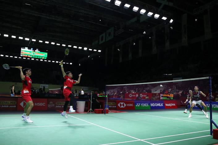 Leo Rolly Carnando/Daniel Marthin & Fajar Alfian/Muhammad Rian Ardianto (Djarum Badminton)