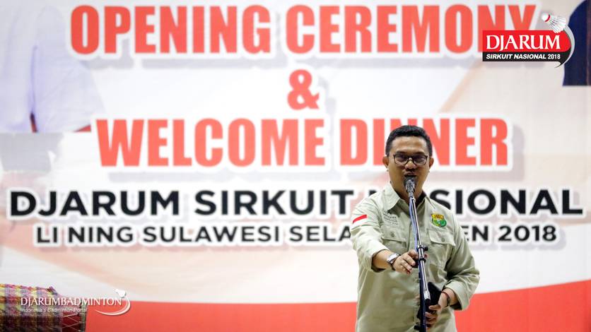 Ketua Umum Pengprov PBSI Sulawesi Selatan, Devo Khaddafi