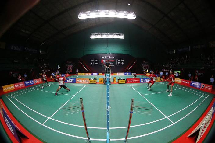 Fernando Christian Setia Gunawan/Muhammad Lutfhi Habibi & Muhammad Rizki Mubarrok/Raihan Daffa Edsel Pramono (Djarum Badminton)