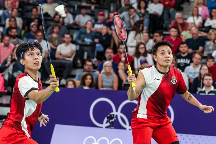 Siti Fadia Silva Ramadhanti & Apriyani Rahayu (PBSI/Badmintonphoto/Mikael Ropars)