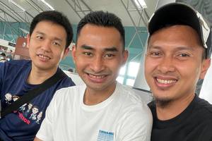Hendra Setiawan, Tommy Sugiarto, & Mohammad Ahsan (Dok. @king.chayra)