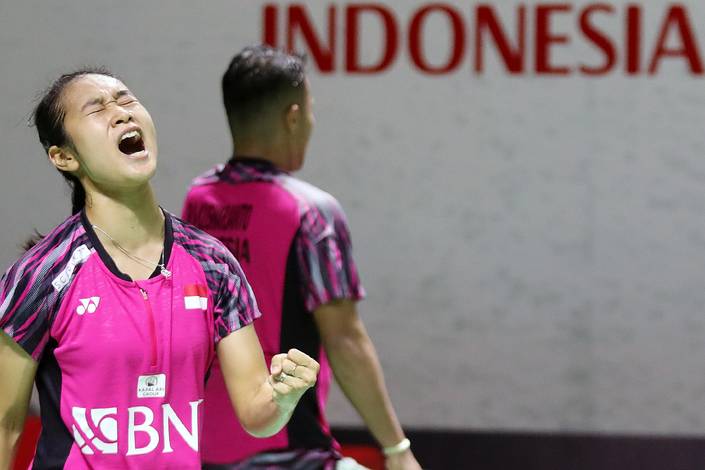 Lisa Ayu Kusumawati & Rehan Naufal Kusharjanto (Djarum Badminton)