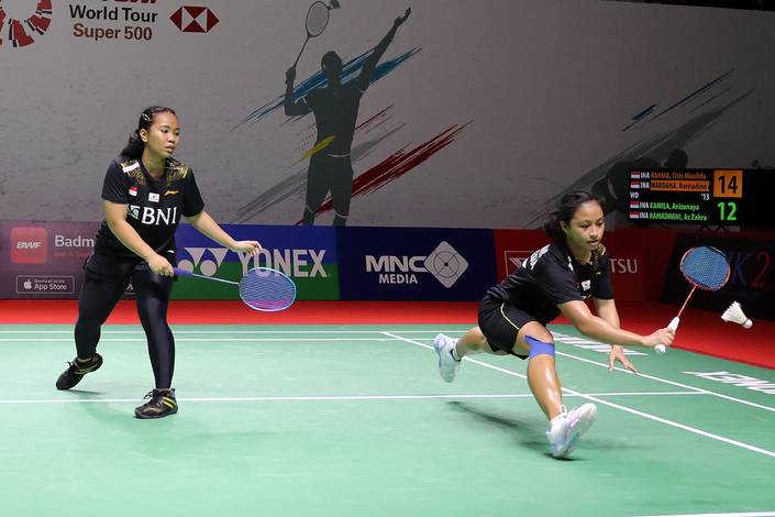 Anisanaya Kamila/Az Zahra Ditya Ramadhani (Djarum Badminton)