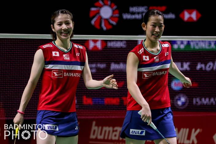 Chiharu Shida & Nami Matsuyama (Badminton Photo/Raphael Sachetat)