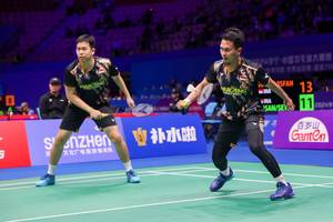 Hendra Setiawan & Mohammad Ahsan (Humas PP PBSI)