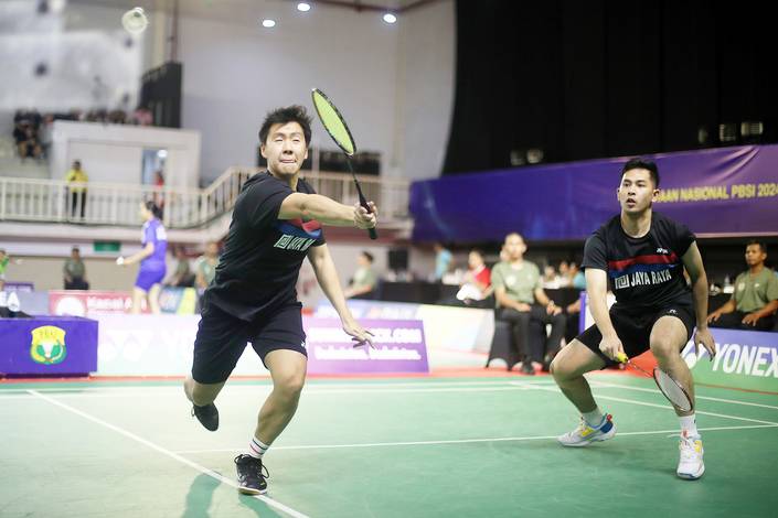 Marcus Fernaldi Gideon & Moh. Reza Pahlevi Isfahani (Djarum Badminton)