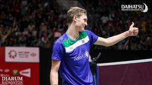 Ekspresi Viktor Axelsen (Denmark).