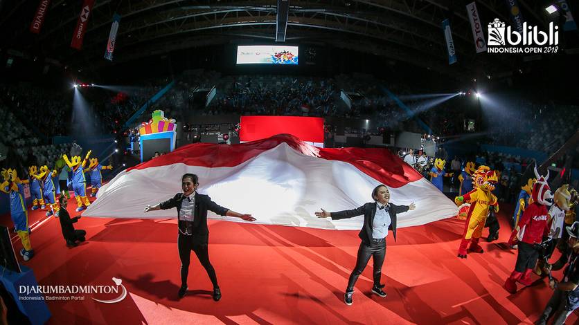 Blibli Indonesia Open 2018 Atmosphere.