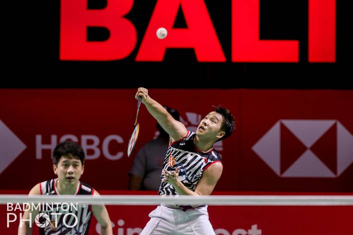 Kevin Sanjaya Sukamuljo & Marcus Fernaldi Gideon (Badminton Photo/Raphael Sachetat)