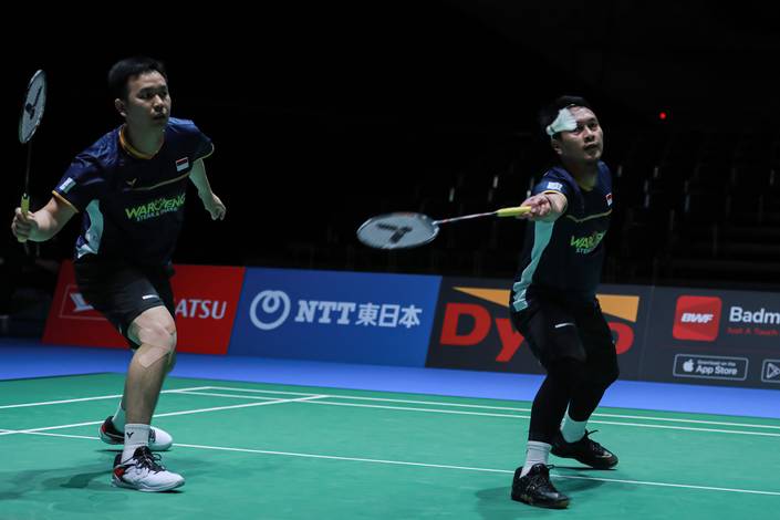 Hendra Setiawan & Mohammad Ahsan (Humas PP PBSI)