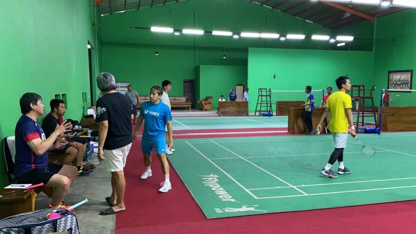 Tim ganda putra Indonesia saat berlatih di Sragen dan Solo, Jawa Tengah. (Foto: PP PBSI)