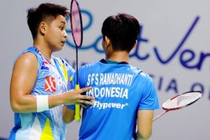 Apriyani Rahayu/Siti Fadia Silva Ramadhati (Djarum Badminton)
