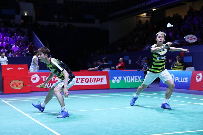 Kevin Sanjaya Sukamuljo/Marcus Fernaldi Gideon menyambut pengembalian.