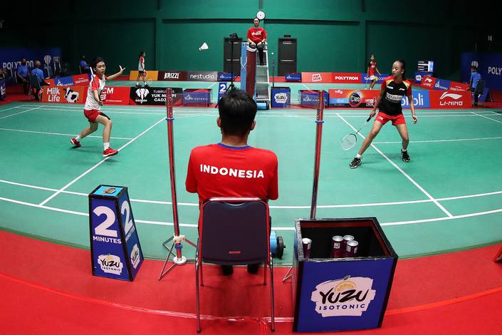 Erni Rusliana & Bethary Dinda Annisa (Djarum Badminton)