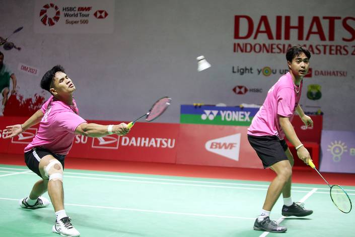 Muhammad Rayhan Nur Fadillah/Rahmat Hidayat (Djarum Badminton)