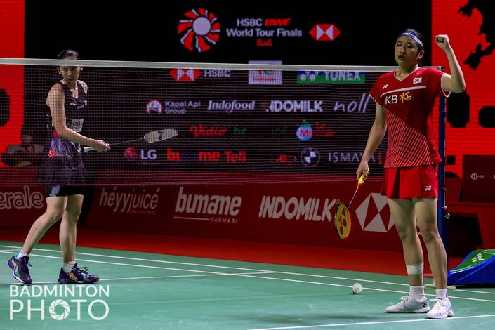 Pornpawee Chochuwong & An Seyoung (Badminton Photo/Raphael Sachetat)