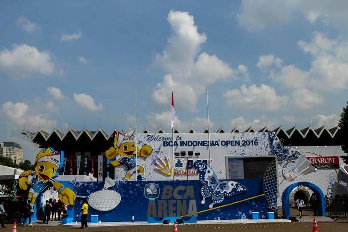 Luar Arena BCA Indonesia Open 2016