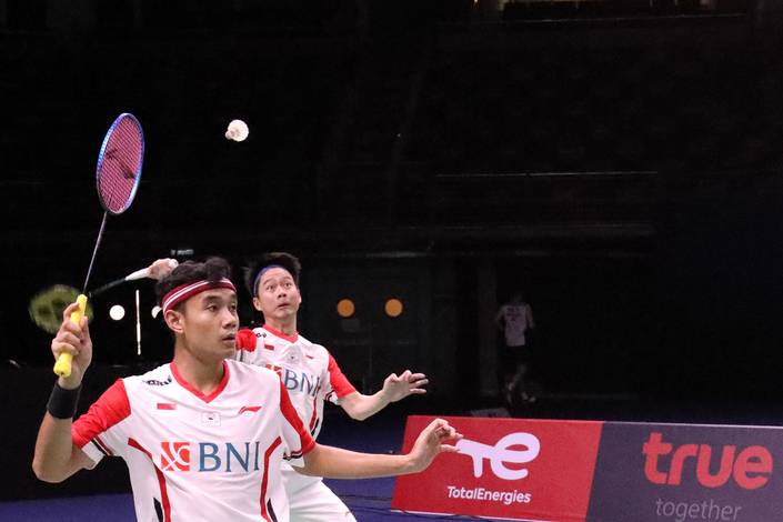 Bagas Maulana & Kevin Sanjaya Sukamuljo (Humas PP PBSI)