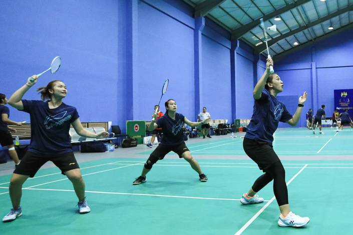 Rachel Allessya Rose, Lisa Ayu Kusumawat, & Febriana Dwipuji Kusuma (Humas PP PBSI)