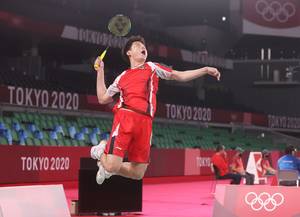 Kevin Sanjaya SUKAMULJO (Indonesia). (Foto: BADMINTONPHOTO - Shi Tang)