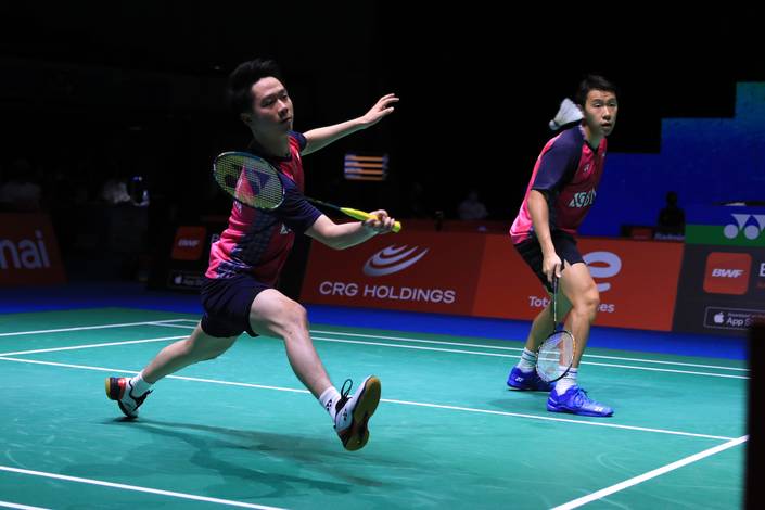 Kevin Sanjaya Sukamuljo/Marcus Fernaldi Gideon (Humas PP PBSI)