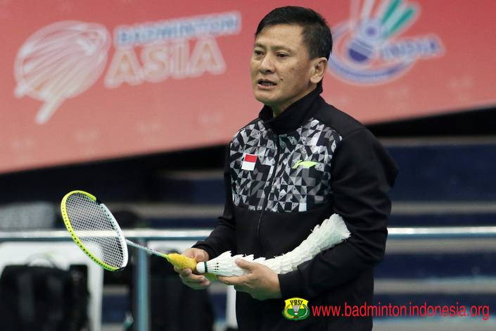 Hendry Saputra, Kepala Pelatih Tunggal Putra PBSI. (Foto: PBSI)