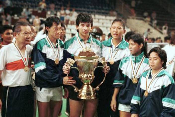 Tim Indonesia Ketika Menjuarai Piala Sudirman Tahun 1989 (foto: Historia.id)